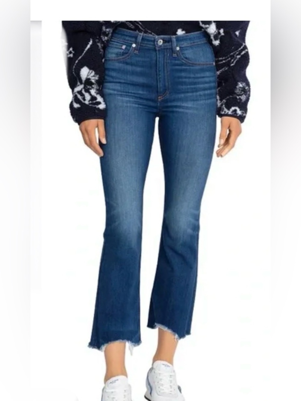 rag & bone Nina high waisted ankle flare jeans dark wash size 29